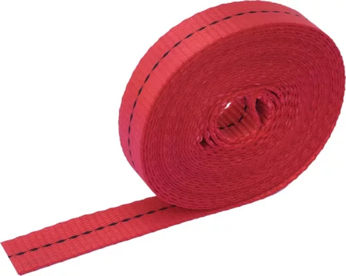 Spanifer gurtni Heveder piros 25mm 1t méterre