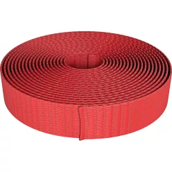 Spanifer gurtni Heveder piros 25mm 500kg méterre