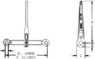 Racsni 10mm lánchoz LC63kN