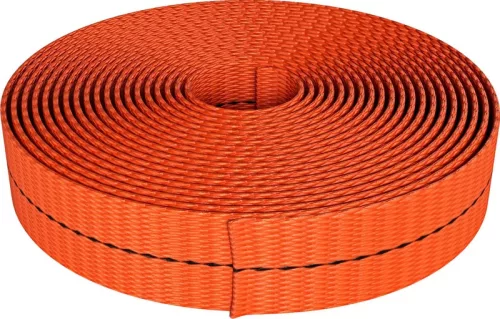 Spanifer gurtni Heveder narancs 25mm 1t méterre