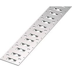 Rögzítő sín süllyesztett