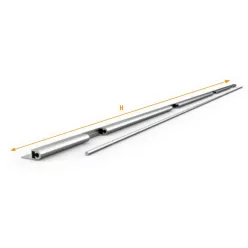 Alumínium zsanér készlet 2200-2300mm