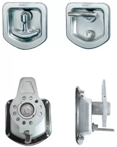 Szerszámosláda zár INOX