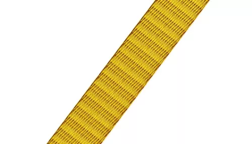 Spanifer gurtni Heveder citrom 25mm 500kg méterre