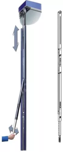 Tető-emelő rakonca Liftmaster 770 400 mm löket kézikarral együtt