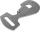 Lapos horog 50mm 5t