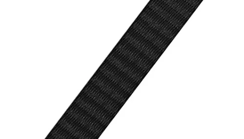 Spanifer gurtni Heveder fekete 25mm 1t méterre