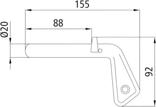 Billencs csap 20x85