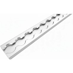 Airline sín 34x10mm 1000mm szögletes furat nélkül