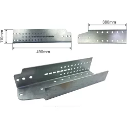 Schmitz tartó konzol jobb 490x143,5x110