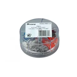 ÉRVÉGHÜVELY KÉSZLET 250DB/CSOMAG