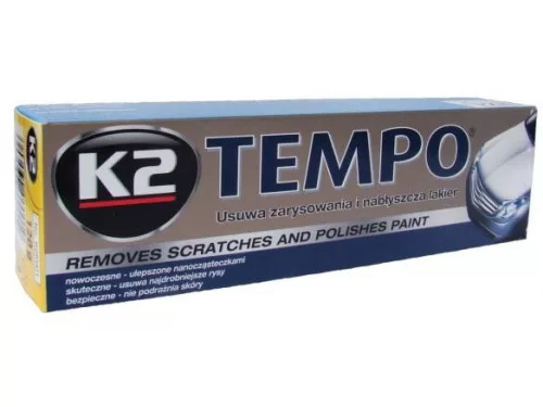 AUTÓPOLÍROZÓ WAXOS KARCMENTESÍTŐ PASZTA ULTRA CUT 120G K2