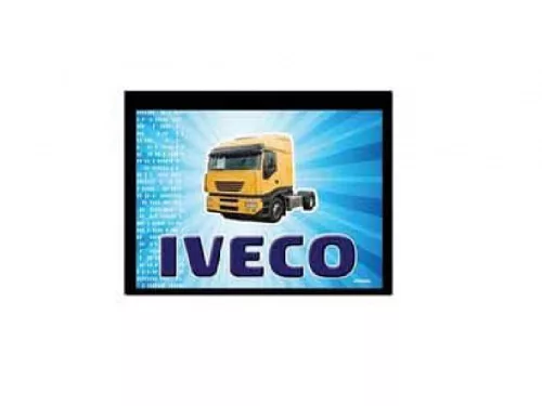 SÁRFOGÓ GUMI FELIRATOS IVECO-hoz HÁTSÓ 48X60 DIGITÁLIS NYOMATTAL