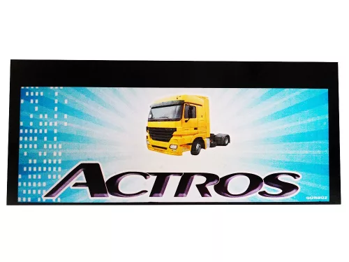 SÁRFOGÓ GUMI FELIRATOS  MERCEDES ACTROS-hoz ELSŐ 28X64 DIGITÁLIS NYOMATTAL