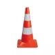 ELAKADÁSJELZŐ BÓJA (TERELŐKÚP) FÉNYVISSZAVERŐ 54CM