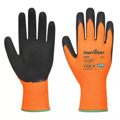 Portwest Hi-Vis Grip mártott latex védőkesztyű