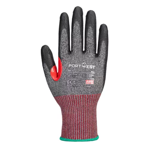 Portwest AHR13 F Dark PU Cut kesztyű