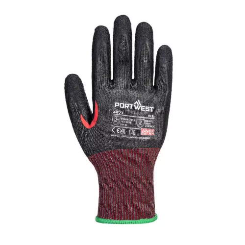 Portwest AHR13 F Dark Latex Cut kesztyű