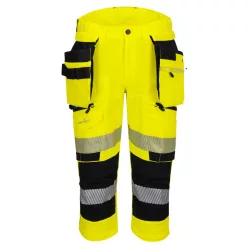 Portwest DX4 Hi-Vis 3/4-es nadrág