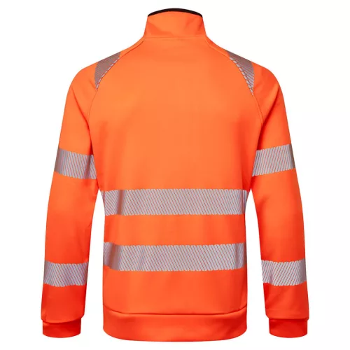 Portwest DX4 Hi-Vis cipzáras pulóver