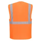 Portwest ES1 Essential Hi-Vis Mesh cipzáras vezetői mellény