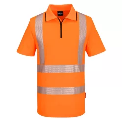 Portwest KX3 Sport Hi-Vis cipzáras pólóing