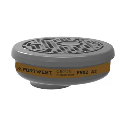 Portwest A2 Gáz szűrő - bajonett csatlakozás (6 db)