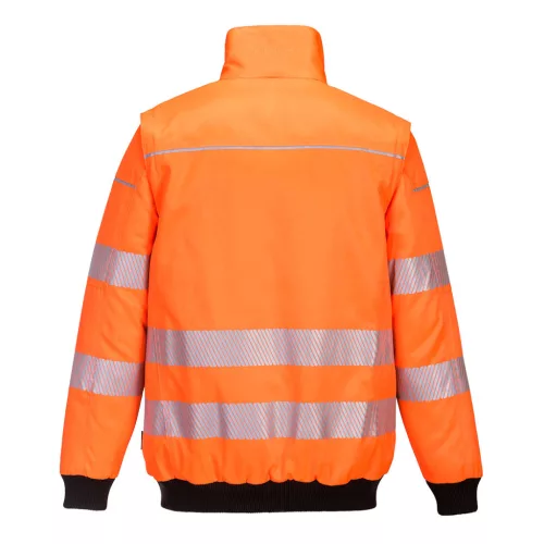 Portwest PW3 Hi-Vis 3-in-1 Pilota kabát