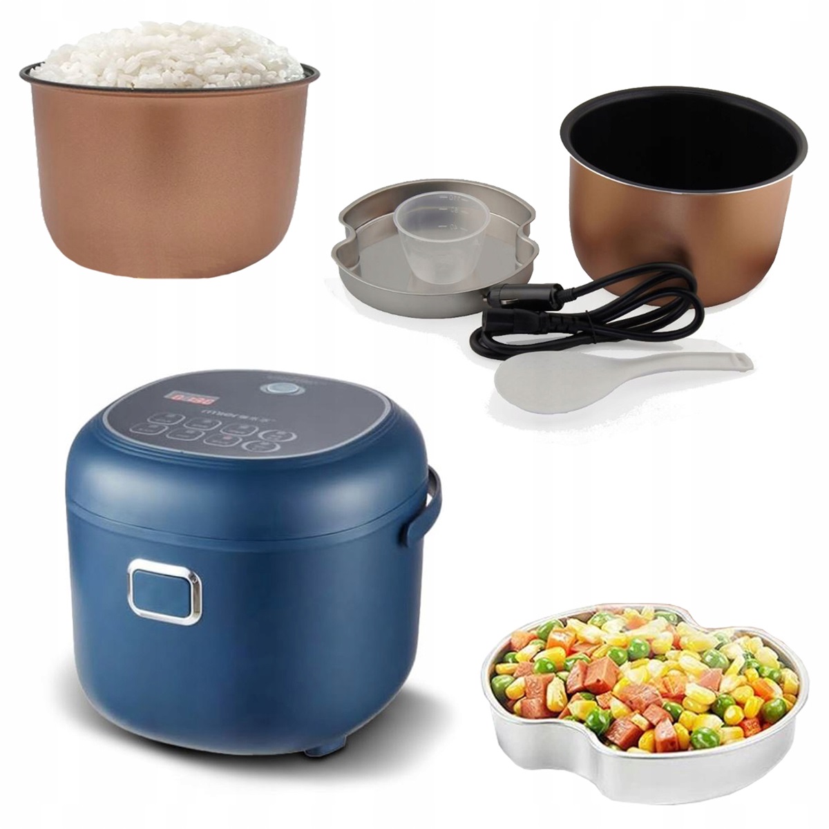 Szivargyújtós kamionos rizsfőző