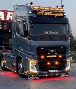 Kamion led dekor alváz világítás show truck szett
